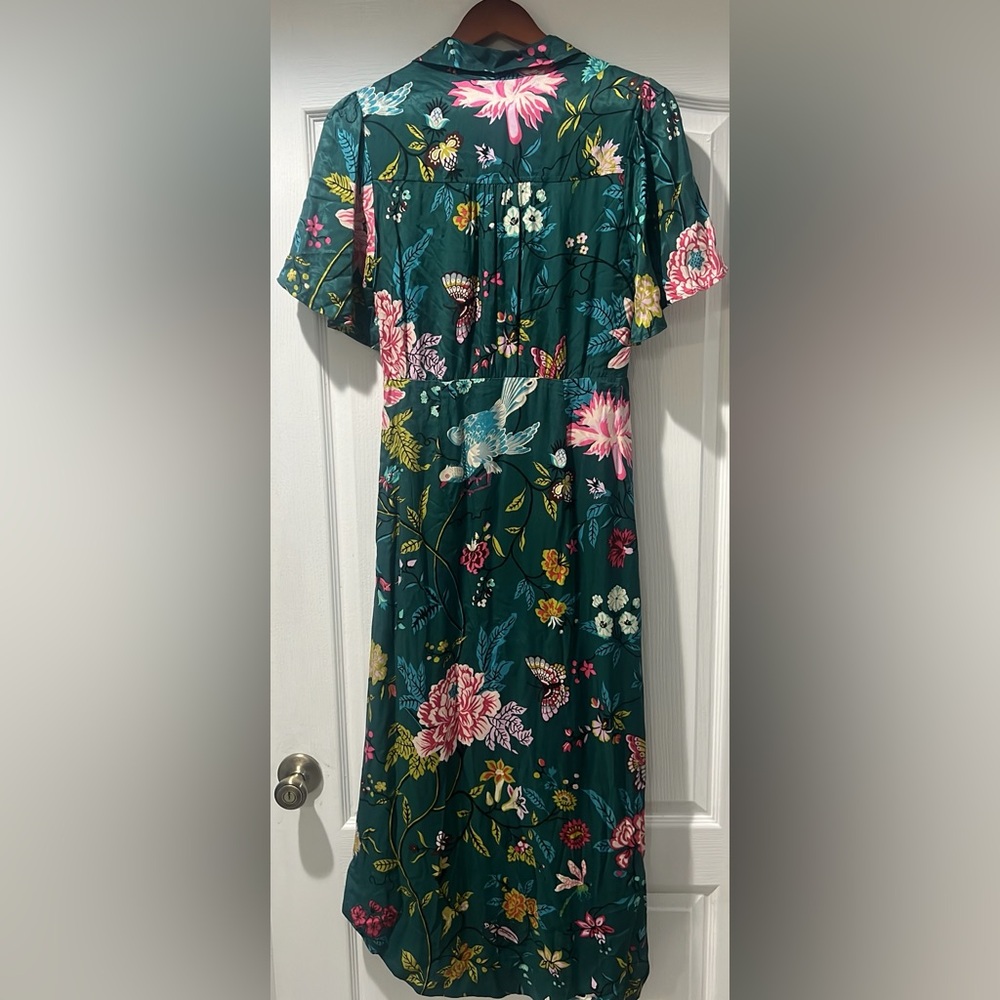 Anthropologie Maeve Buttonfront shirt dress size 4 - Picture 3 of 4